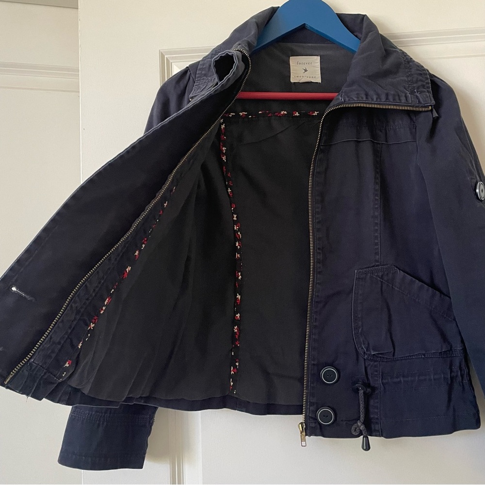 Forever 21 Utility Jacket. Size S. 100% Cottom - image 7